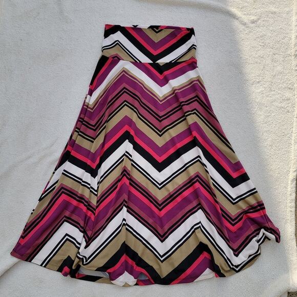 Zac & Rachel stretchy long skirt medium - Picture 2 of 7